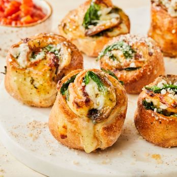 Vocelli Pizza - Spinach and Mushroom Rolls - Pizza Near Me - Ambridge, Pennsylvania Vocelli Pizza - Spinach and Mushroom Rolls - Pizza Near Me - Ambridge, Pennsylvania
