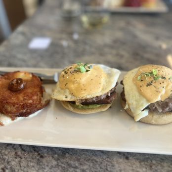 RIZE Ironworks - Benny Burger*, Crispy Potato Tottler - New American Near Me - Indianapolis, Indiana RIZE Ironworks - Benny Burger*, Crispy Potato Tottler - New American Near Me - Indianapolis, Indiana