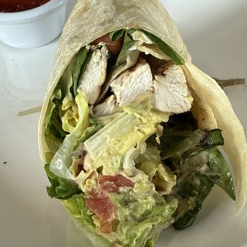 Randall's Restaurant - Randall's restaurant California Chicken wrap. - Steakhouses Near Me - Cherry Hill, New Jersey