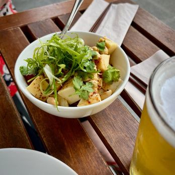 Plenty of Clouds - Fresh chickpea curds. - Asian Fusion Near Me - Seattle, Washington Plenty of Clouds - Fresh chickpea curds. - Asian Fusion Near Me - Seattle, Washington
