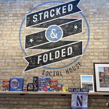 Stacked & Folded - Bar area - New American Near Me - Winnetka, Illinois Stacked & Folded - Bar area - New American Near Me - Winnetka, Illinois