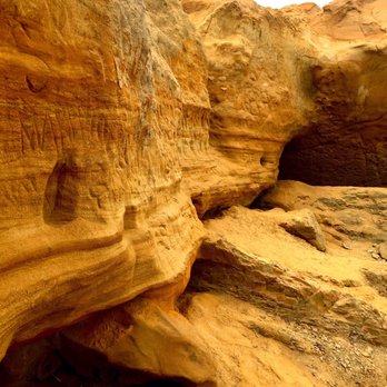 Bean Hollow State Beach - Weathered Sandstone - Beaches Near Me - Pescadero, California