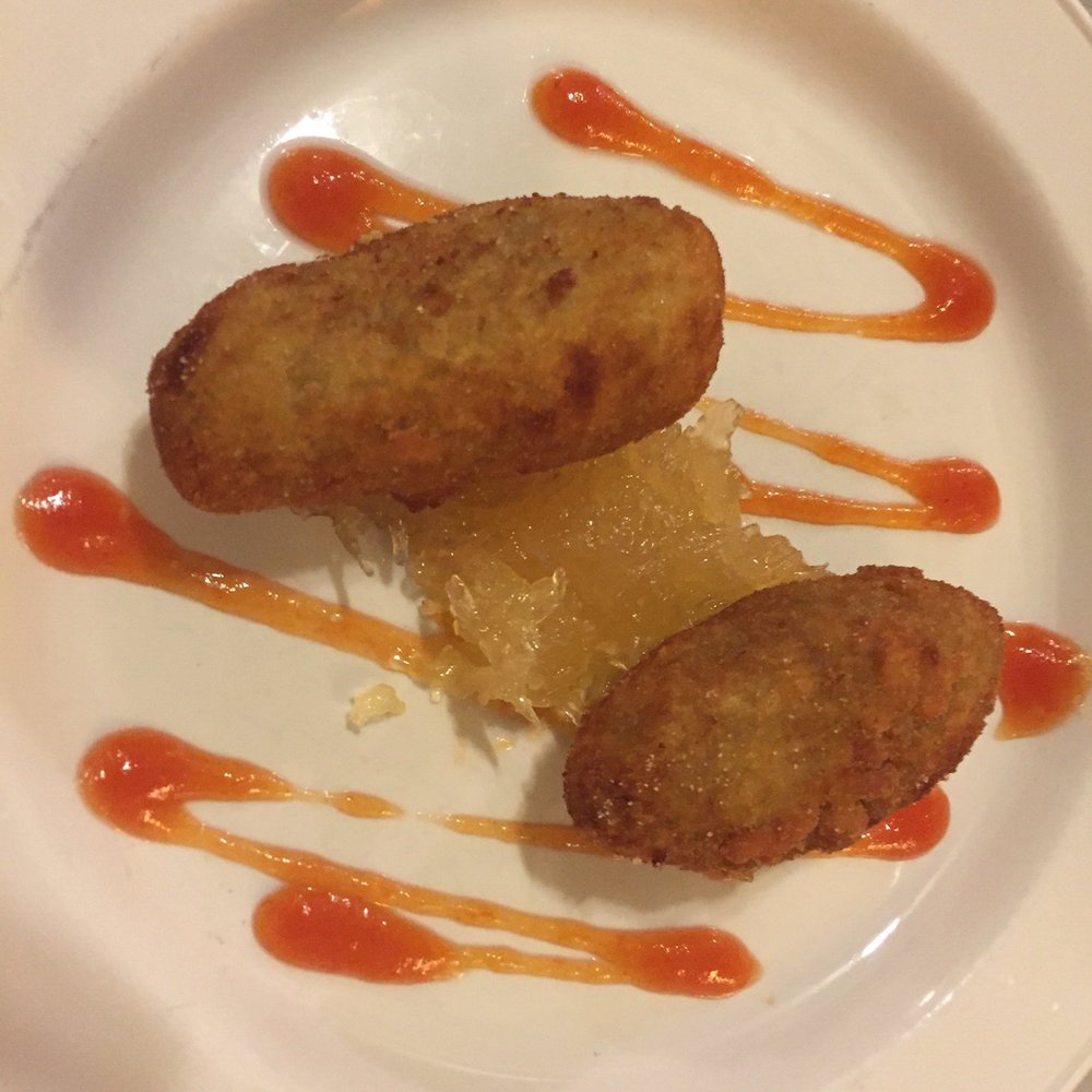 Estrella - Cabrales cheese croquettes - Spanish Near Me - Seville, SE