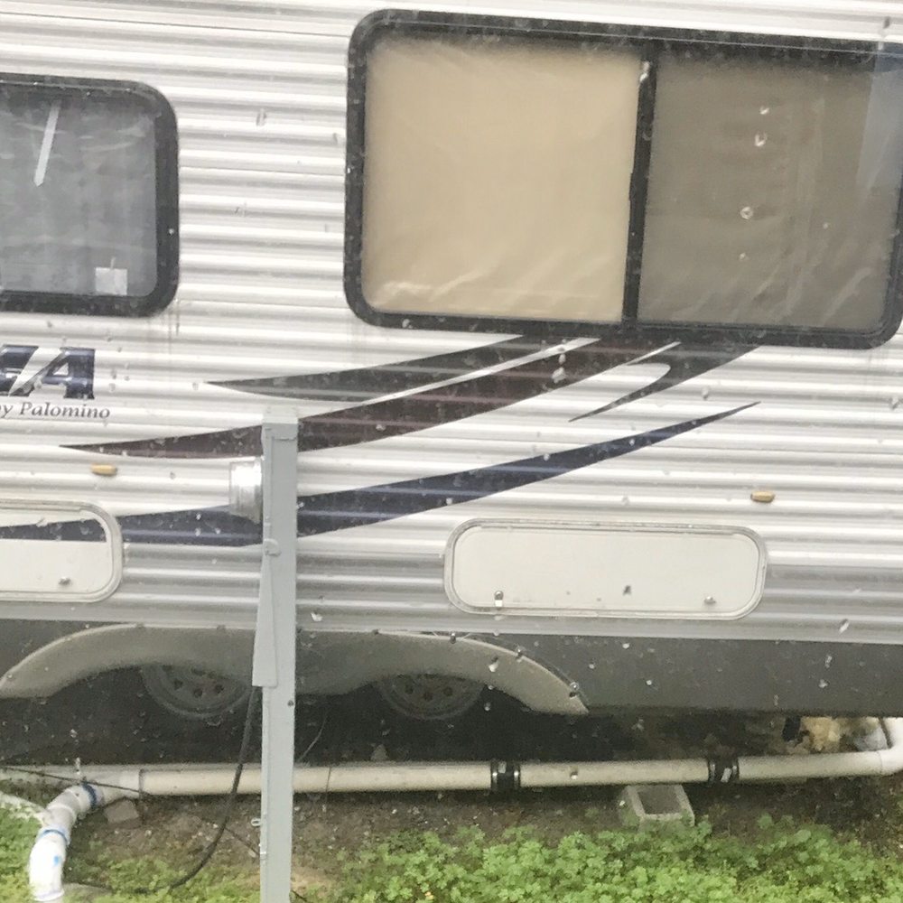 Calypso Cove RV Park - View out our picture window - RV Parks Near Me - Freeport, Florida Calypso Cove RV Park - View out our picture window - RV Parks Near Me - Freeport, Florida