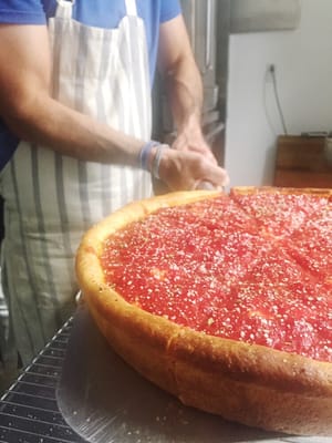 Dough Box Deep Dish & Pan Pizza by null