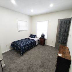 Claude’s Veterans Transitional Home - This is the private room!