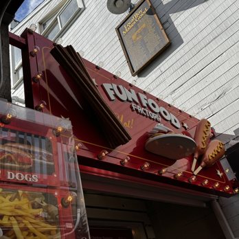Fun Food Factory - a hot dog and french fries - Desserts Near Me - San Francisco, California Fun Food Factory - a hot dog and french fries - Desserts Near Me - San Francisco, California