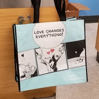 Petco - Free tote with $10 or more donation - Pet Stores Near Me - San Antonio, Texas