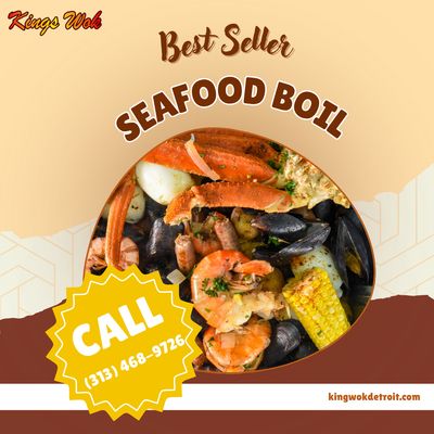 King Wok Seafood Boil by null