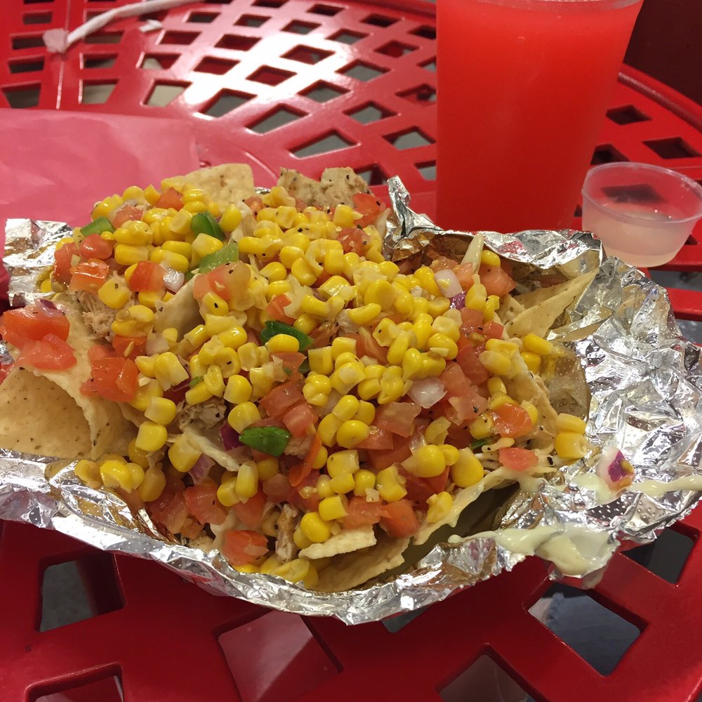 Mama Lo Hizo - Chicken nacho's with corn! Delicious - Tex-Mex Near Me - Cincinnati, Ohio Mama Lo Hizo - Chicken nacho's with corn! Delicious - Tex-Mex Near Me - Cincinnati, Ohio
