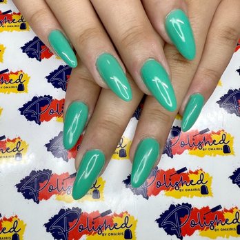 Polished by Omairis - Apres short stiletto with gel polish - Nail Technicians Near Me - Oakland, Florida Polished by Omairis - Apres short stiletto with gel polish - Nail Technicians Near Me - Oakland, Florida