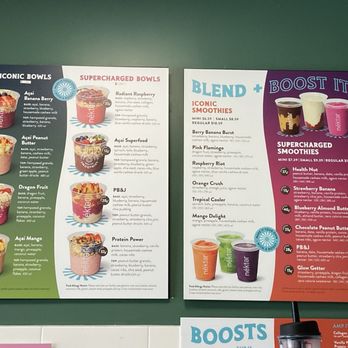 Nekter Juice Bar - Menu 7/26 - Juice Bars & Smoothies Near Me - Fontana, California