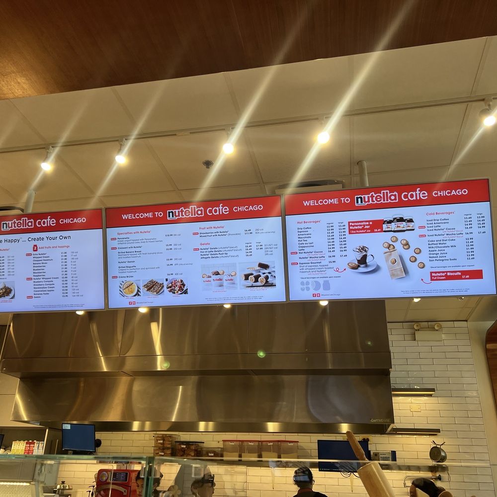 Nutella Cafe - Desserts Near Me - Chicago, Illinois Nutella Cafe - Desserts Near Me - Chicago, Illinois