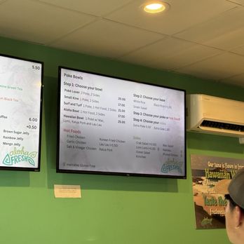 Aloha Fresh - menu - Poke Near Me - San Jose, California Aloha Fresh - menu - Poke Near Me - San Jose, California