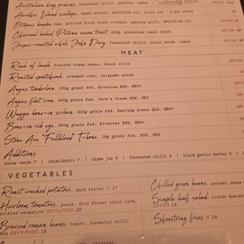 Bopp & Tone - Menu - Bars Near Me - Sydney, NSW
