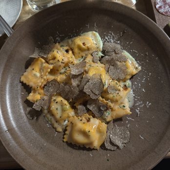Osteria Il Muro - Tortelli ai tre formaggi - Italian Near Me - Denton, Texas Osteria Il Muro - Tortelli ai tre formaggi - Italian Near Me - Denton, Texas