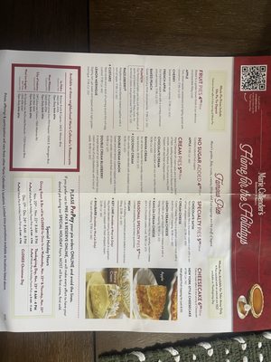 Menu photo 3 Marie Callender's La Habra, CA