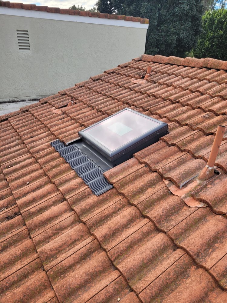 Slide of Skylight Construction