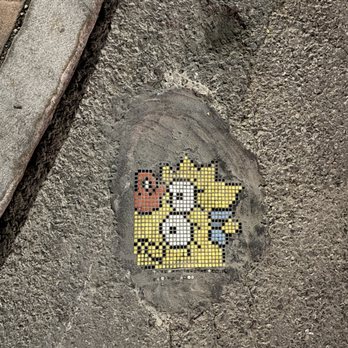 Steamy Dumplings - Pothole art outside - Shanghainese Near Me - Ithaca, New York Steamy Dumplings - Pothole art outside - Shanghainese Near Me - Ithaca, New York