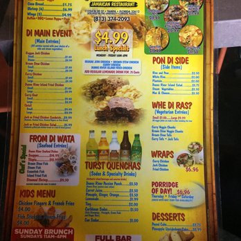 Dunns River Island Cafe - Caribbean Near Me - Tampa, Florida
