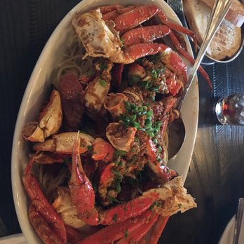 Bootleg Special - Crab boil with sausage and noodles. Incredible flavor. - Seafood Near Me - Boston, Massachusetts