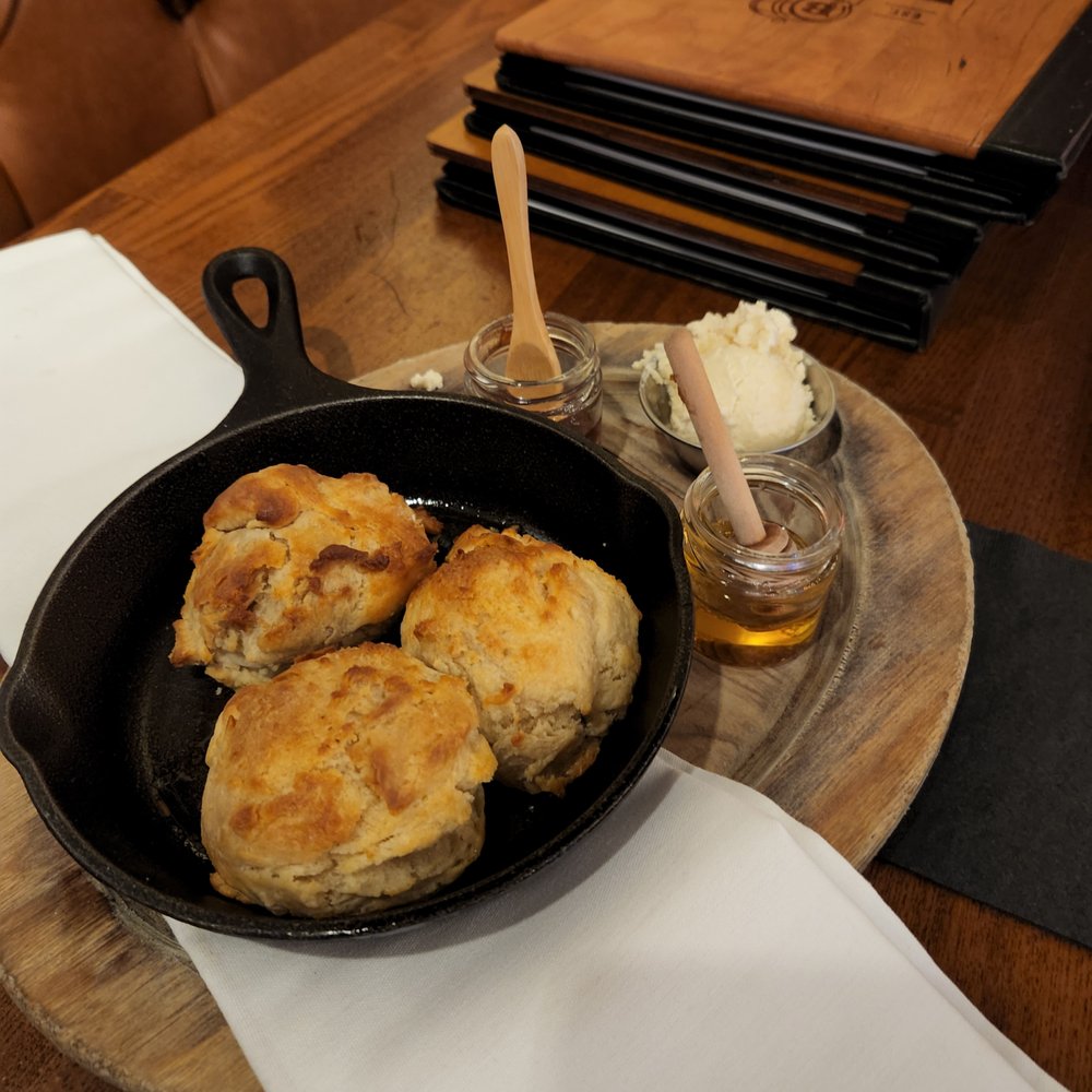 Batch Local Kitchen - Buttermilk Drop Biscuits with herbal honey and seasonal jam - Cocktail Bars Near Me - West Palm Beach, Florida