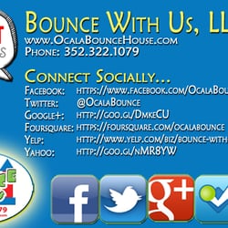 Bounce With Us - Connect with us everywhere!