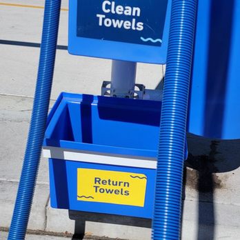 Soapy Joe's - Free towel use, be good humans and leave them when your done - Car Wash Near Me - San Diego, California