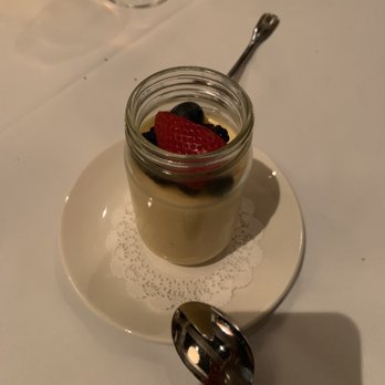 La Strada - Mango panna cotta - Italian Near Me - Reno, Nevada