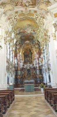 Pilgrimage Church of Wies by null