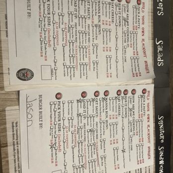 Blackout Burger Bar - Dad and sons custom burgers - Bars Near Me - Mercer, Pennsylvania Blackout Burger Bar - Dad and sons custom burgers - Bars Near Me - Mercer, Pennsylvania