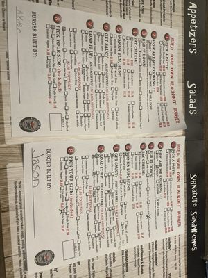 Menu photo 1 Blackout Burger Bar Mercer, PA Menu photo 1 Blackout Burger Bar Mercer, PA