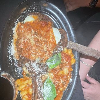 Rimini Restaurant - Veal with gnocchi - Italian Near Me - Kirkland, Washington Rimini Restaurant - Veal with gnocchi - Italian Near Me - Kirkland, Washington