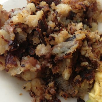 Bean Bag Cafe - Burned home fries. - Burgers Near Me - San Francisco, California