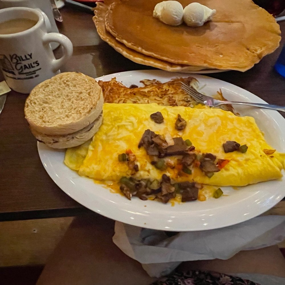Billy Gail's - Brisket Omlette - American Near Me - Branson, Missouri