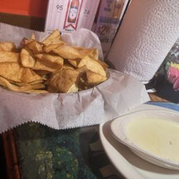 Soft chips and cheese dip Soft chips and cheese dip