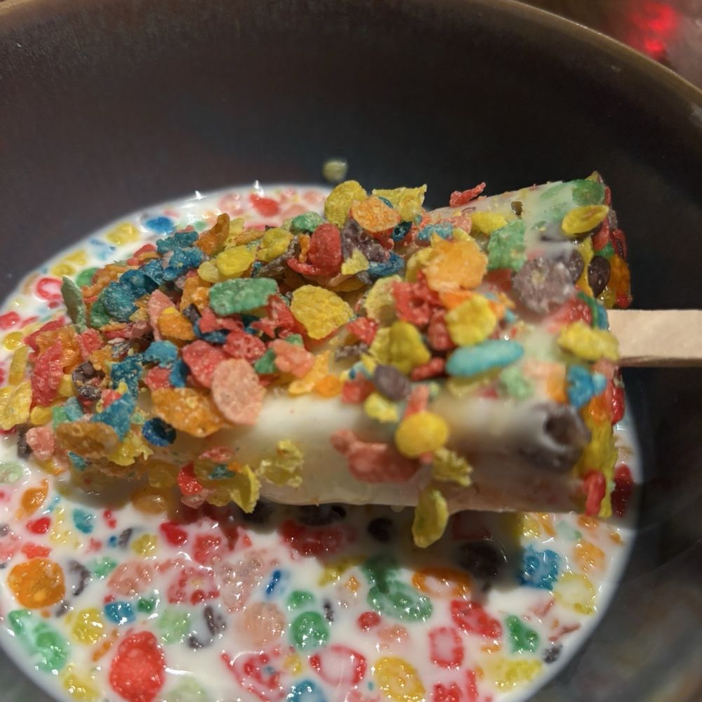 Marcus Live! Bar & Grille - FRUITY PEBBLES ICE CREAM CONE - American Near Me - East Rutherford, New Jersey Marcus Live! Bar & Grille - FRUITY PEBBLES ICE CREAM CONE - American Near Me - East Rutherford, New Jersey