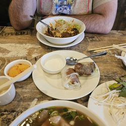 Pho Now - My nephew try their beef noodles