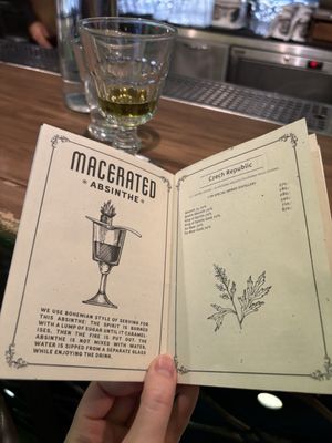 Menu photo 3 Absintherie Prague, PR