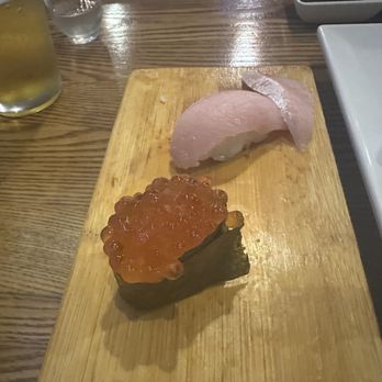 Sushi OK - Salmon egg and fatty yellowtail - Sushi Bars Near Me - Riverside, California Sushi OK - Salmon egg and fatty yellowtail - Sushi Bars Near Me - Riverside, California