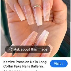 My nails getting done at least the nails