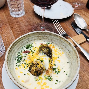 Eska - Creamy ashy cheesy potato soup - Bakeries Near Me - Prague, Puerto Rico