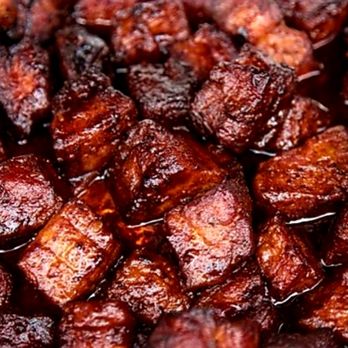 Boss'n Hogs BBQ - Pork Belly Burnt Ends - Food Trucks Near Me - Okmulgee, Oklahoma Boss'n Hogs BBQ - Pork Belly Burnt Ends - Food Trucks Near Me - Okmulgee, Oklahoma