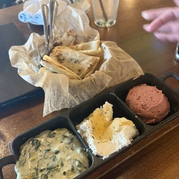 Stone Bar & Kitchen - Trio Dip Sampler - Sports Bars Near Me - Columbus, Ohio Stone Bar & Kitchen - Trio Dip Sampler - Sports Bars Near Me - Columbus, Ohio