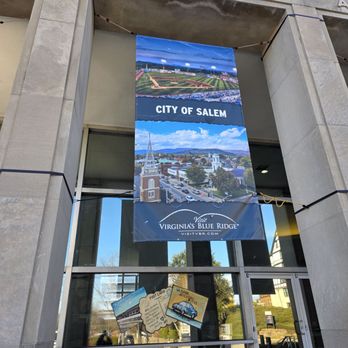Visit Virginia's Blue Ridge - A banner for one of the cities that benefit from the center. - Visitor Centers Near Me - Roanoke, Virginia Visit Virginia's Blue Ridge - A banner for one of the cities that benefit from the center. - Visitor Centers Near Me - Roanoke, Virginia