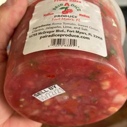 "Fresh" salsa, purchased today. "Fresh" salsa, purchased today.