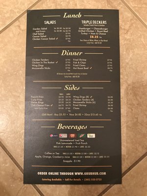 Menu photo 1 Wedge Inn Stamford, CT