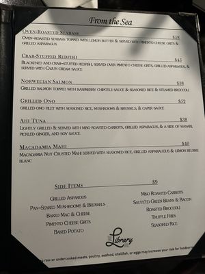 Menu photo 3 The Library Bar & Grill Sherman, TX Menu photo 3 The Library Bar & Grill Sherman, TX