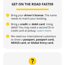 Hertz Rent A Car - My confirmation