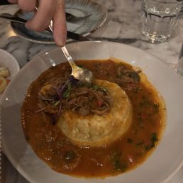 Mofongo short ribs Mofongo short ribs